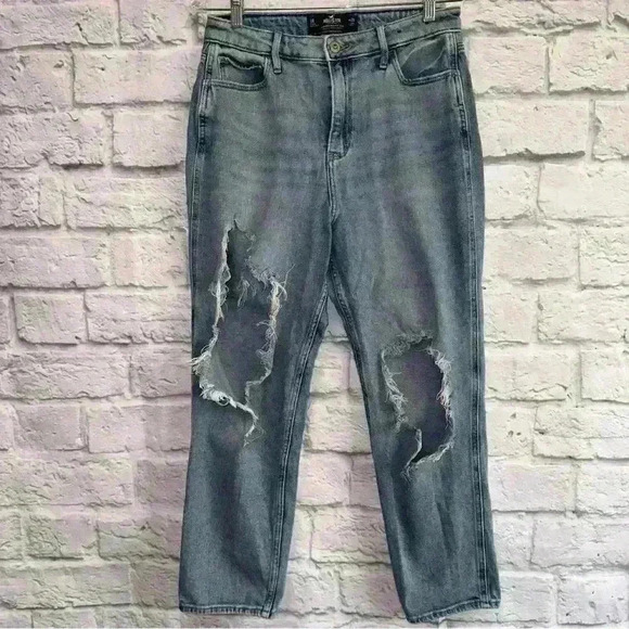 Hollister Ultra High-Rise Mom Jeans 9R 29x27 - Picture 1 of 4